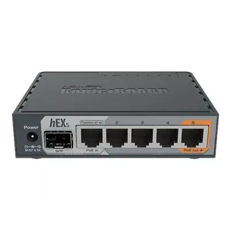 Maršrutizatorius MikroTik RB760iGS 2.4GHz 802.11n