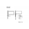 Bosch BFL520MS0 mikrobangų krosnelė Juoda, Nerūdijantis plienas Kombinuota mikrobangų krosnelė Įmontuojama 20 L 800 W