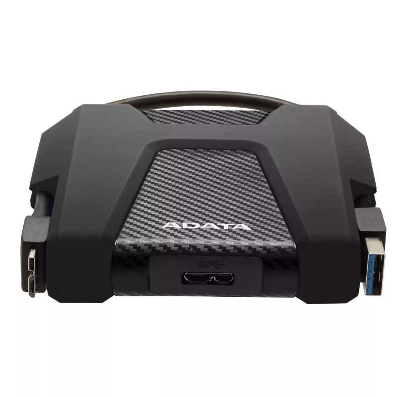 Išorinis kietasis diskas ADATA 1TB USB 3.2 Gen 1 HD680 — 1 TB, USB 3.2 Gen 1, juodas, nešiojamasis HDD