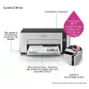 Rašalinis spausdintuvas Epson EcoTank ET‑M1100 — vienspalvis, A4, 32 ppm, 1440×720 dpi, integruota rašalo talpa, USB 2.0, pilka/juoda