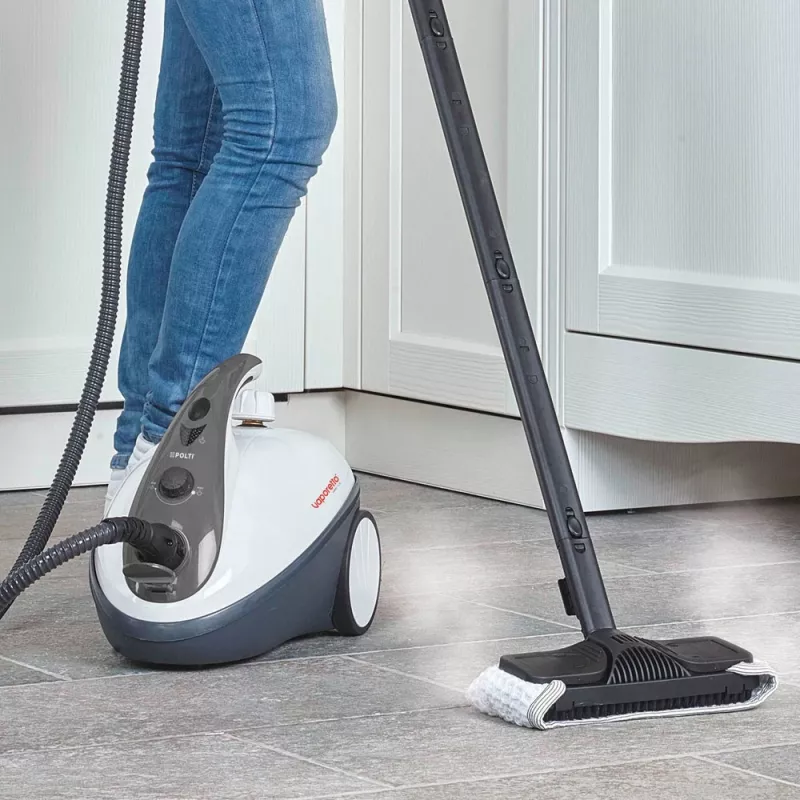 Polti Vaporetto Smart 30_S cilindrinis garų valytuvas 1,6 l 1800 W Pilka, balta