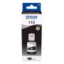 Ink bottle cartridge Epson XL 110 EcoTank Juoda — high-capacity Juoda ink, up to 7,500 puslapių