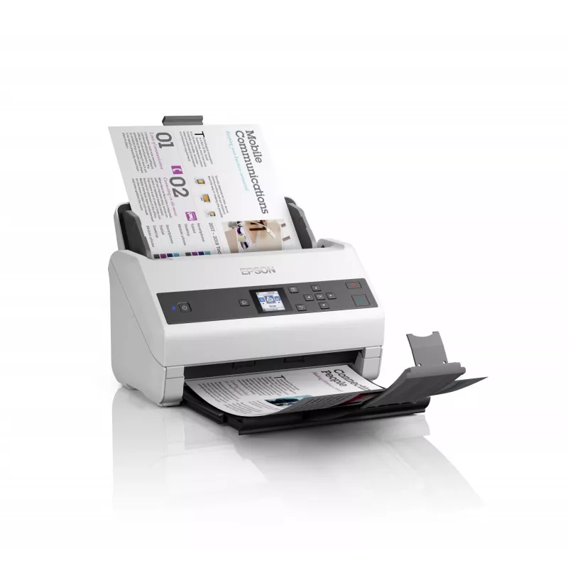 Epson WorkForce DS-970 lakštinis skaitytuvas 600 x 600 DPI A4 pilka, balta