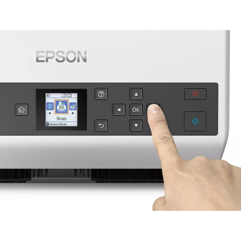 Epson WorkForce DS-970 lakštinis skaitytuvas 600 x 600 DPI A4 pilka, balta