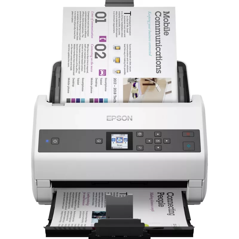 Epson WorkForce DS-970 lakštinis skaitytuvas 600 x 600 DPI A4 pilka, balta