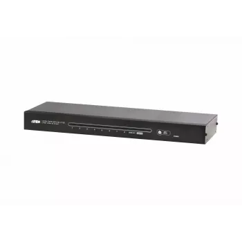 ATEN 8 prievadų HDMI CAT5e/6 skirstytuvas, HDMI, HDMI, 1920 x 1080 pikselių, juoda, metalas, Full HD