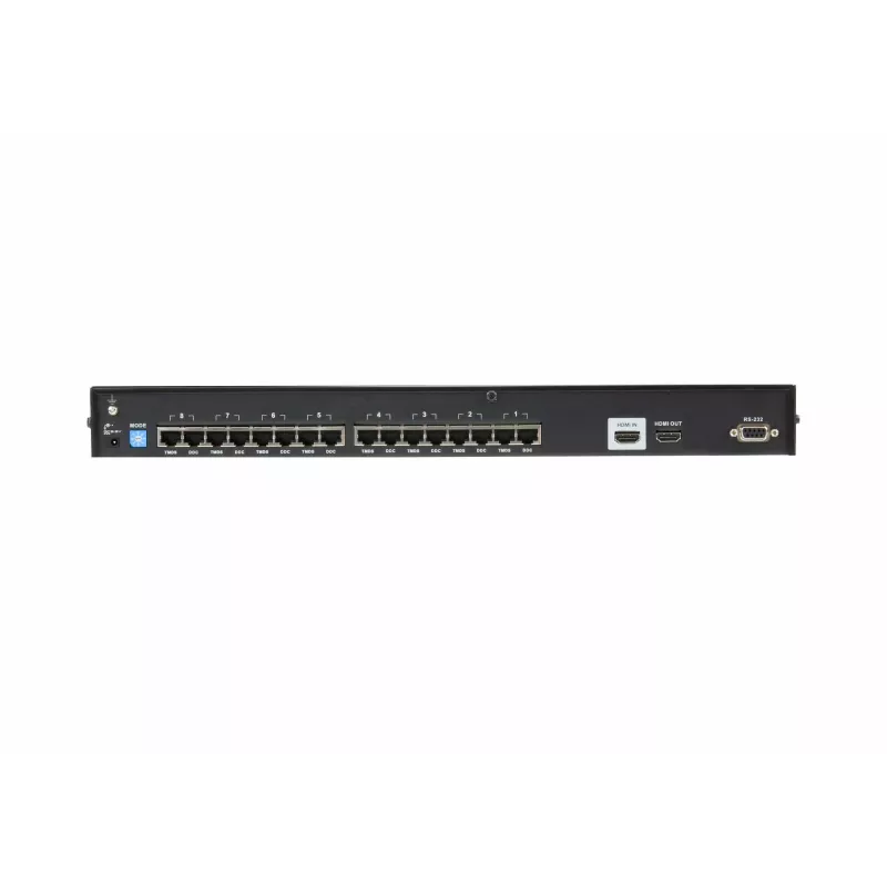 ATEN 8 prievadų HDMI CAT5e/6 skirstytuvas, HDMI, HDMI, 1920 x 1080 pikselių, juoda, metalas, Full HD
