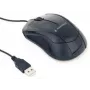 GEMBIRD Optinė pelė MUS-3B-02 - 3 mygtukų ratukinė USB juoda
