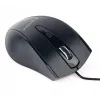 GEMBIRD USB optinė dešiniarankė pelė MUS-4B-02 — 1200 DPI, 4 mygtukai, laidinė, juoda
