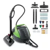 Polti Vaporetto Pro 95_Turbo Flexi cilindrinis garų valytuvas 1100 W juoda, žalia
