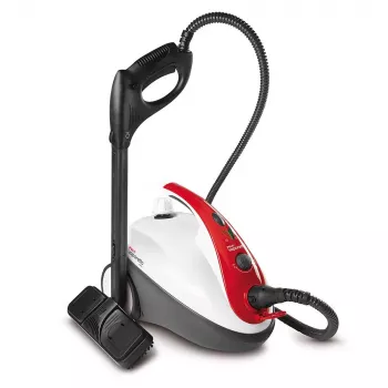 Polti Vaporetto Smart 30_R cilindrinis garų valytuvas 1,6 l 1800 W raudonas, baltas