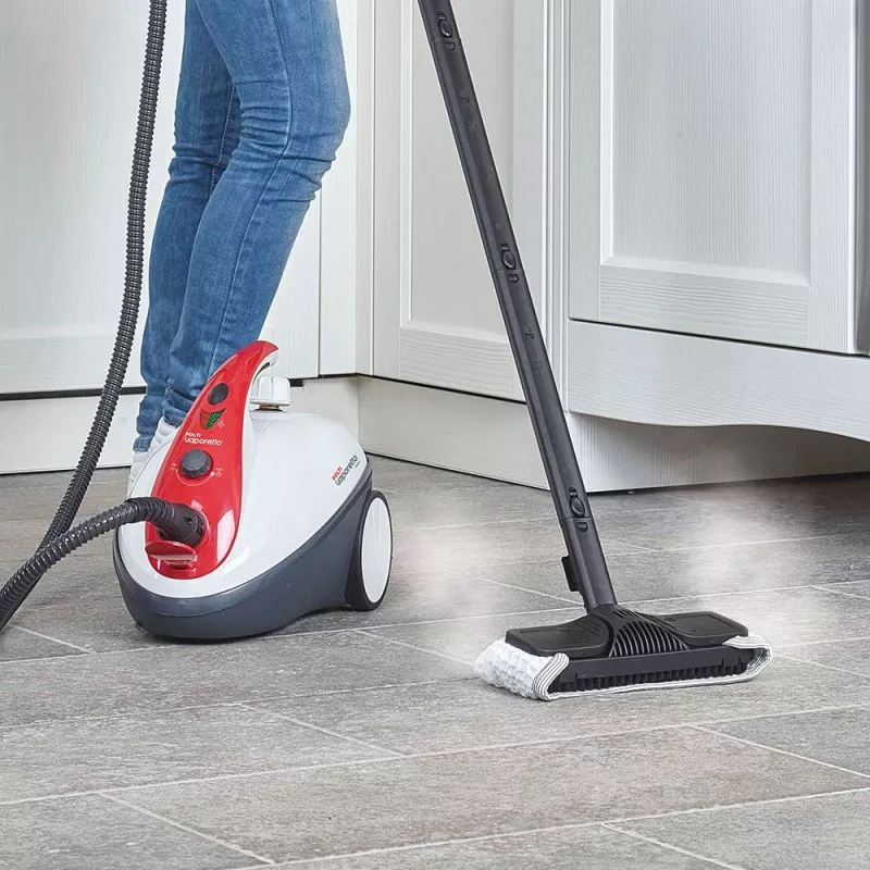 Polti Vaporetto Smart 30_R cilindrinis garų valytuvas 1,6 l 1800 W raudonas, baltas