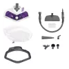 Polti Vaporetto SV440_Double garų šluota 0,3 L 1500 W violetinė, balta