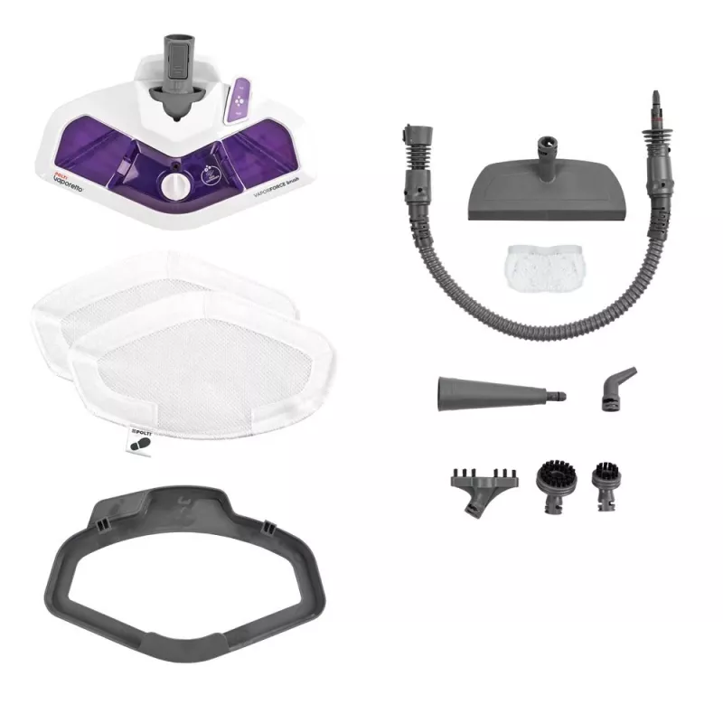 Polti Vaporetto SV440_Double garų šluota 0,3 L 1500 W violetinė, balta
