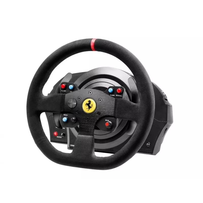 Thrustmaster T300 Ferrari Integral Racing Wheel Alcantara Edition Juodas Vairas + Pedalai Analogue / Digital PC, PlayStation 4, Playstation 3