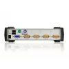 ATEN 4 prievadų USB – PS/2 VGA KVM komutatorius (su KVM kabeliais), 2048 x 1536 pikselių, QXGA, 0,45 W, juoda, pilka