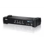 ATEN 4 prievadų USB DVI KVM jungiklis su garso ir USB 2.0 šakotuvu (KVM laidai komplekte)