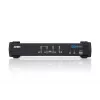 ATEN 4 prievadų USB DVI KVM jungiklis su garso ir USB 2.0 šakotuvu (KVM laidai komplekte)