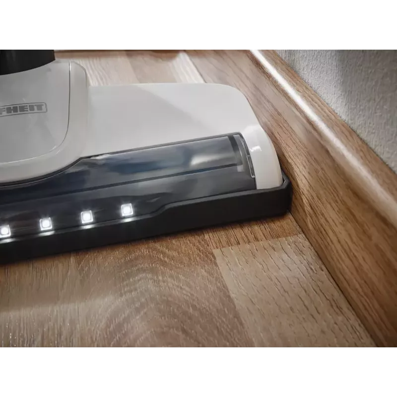 2 viename belaidis dulkių siurblys Leifheit PowerVac 2in1 — belaidis 20 V, 40 min veikimo laikas, cikloninis, nuimamas rankinis siurblys, plaunamas filtras