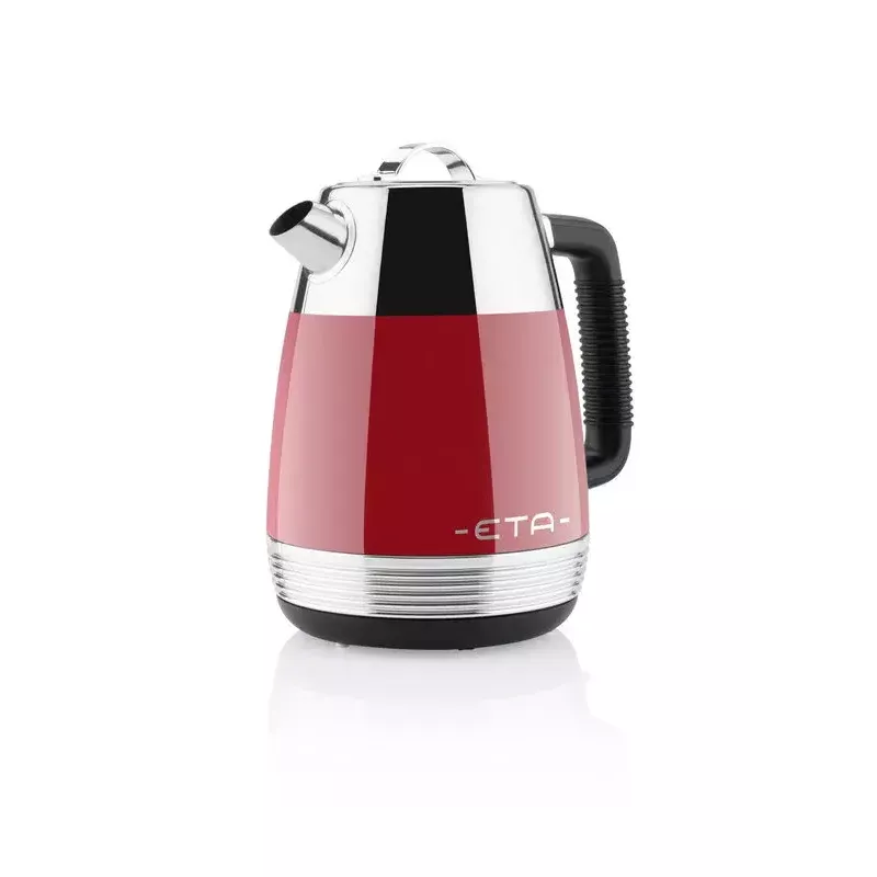 Elektrinis virdulys ETA 9186 90030 1,7 l 2150 W raudonas nerūdijančiojo plieno korpusas belaidis