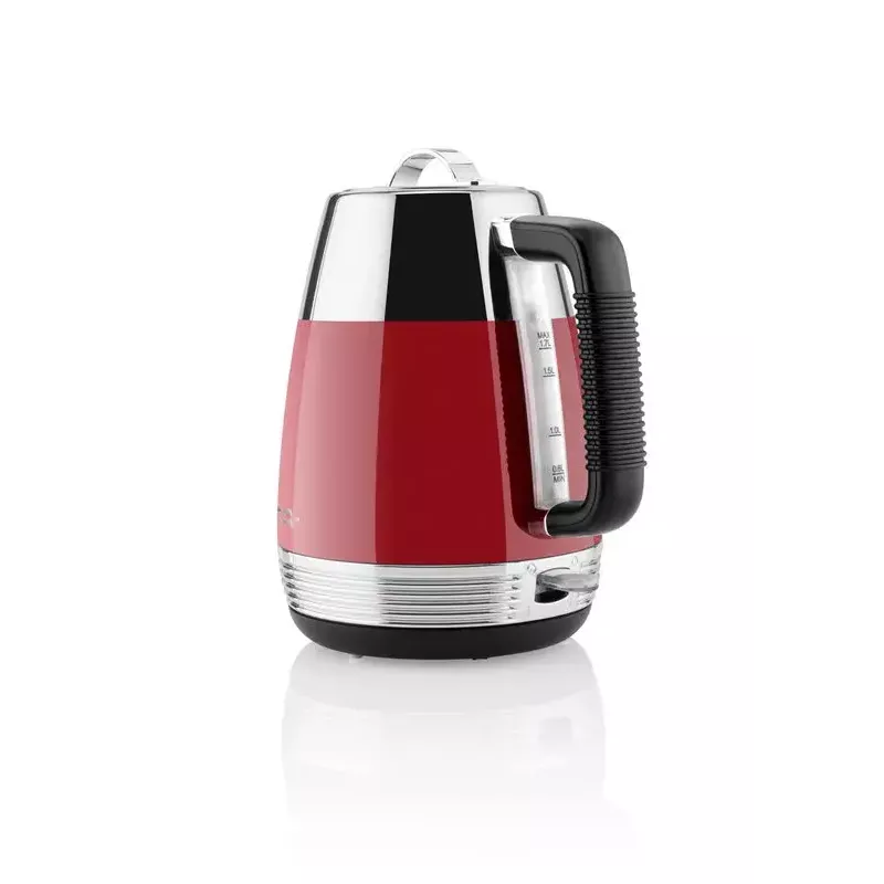 Elektrinis virdulys ETA 9186 90030 1,7 l 2150 W raudonas nerūdijančiojo plieno korpusas belaidis