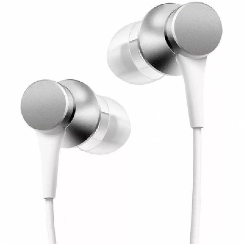 Xiaomi Mi į ausis įdedamos ausinės Basic ausinės 3,5 mm jungtis Sidabrinė, Balta