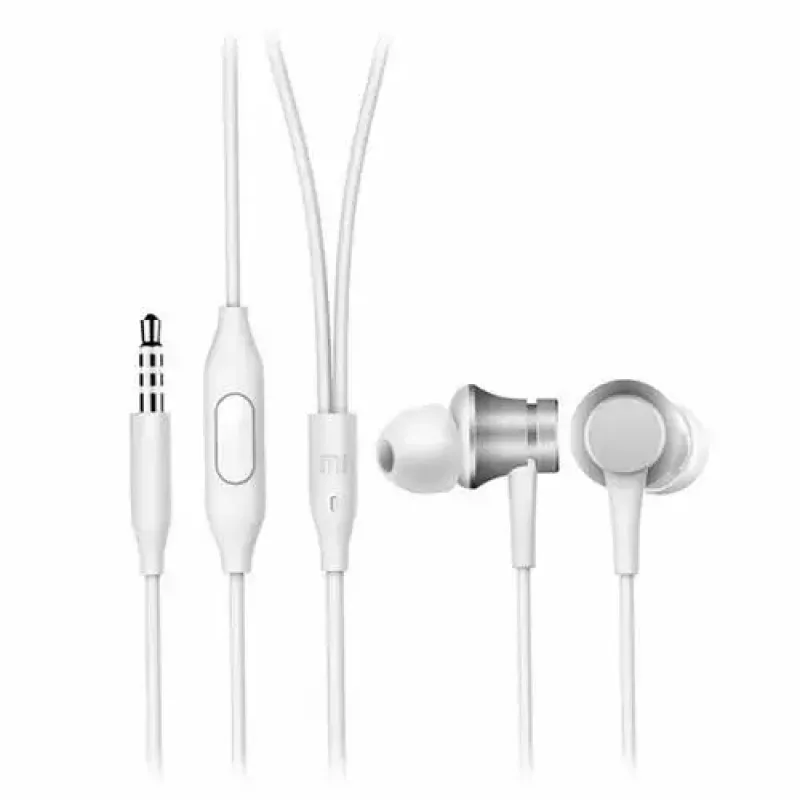 Xiaomi Mi į ausis įdedamos ausinės Basic ausinės 3,5 mm jungtis Sidabrinė, Balta