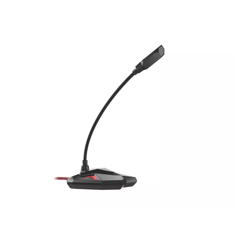 GENESIS Radium 100 Juoda, Red PC mikrofonas