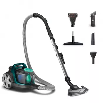 Cikloninis dulkių siurblys Philips 5000 serijos FC9556/09 — 750 W, 1,5 L, mėlynas, 4,5 kg