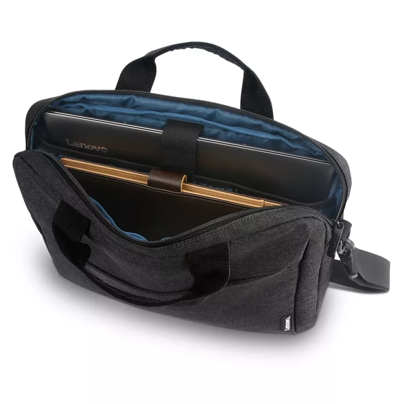 Lenovo Casual Toploader T210 39,6 cm (15,6 col.) viršutinio atidarymo krepšys, juodas