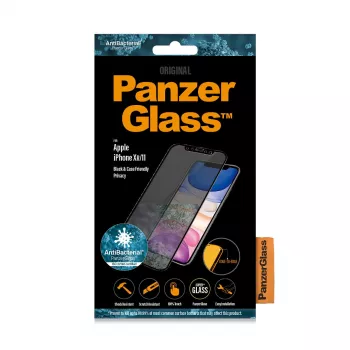 PanzerGlass ® Privatumo ekrano apsauga iPhone 11 | XR | Nuo krašto iki krašto