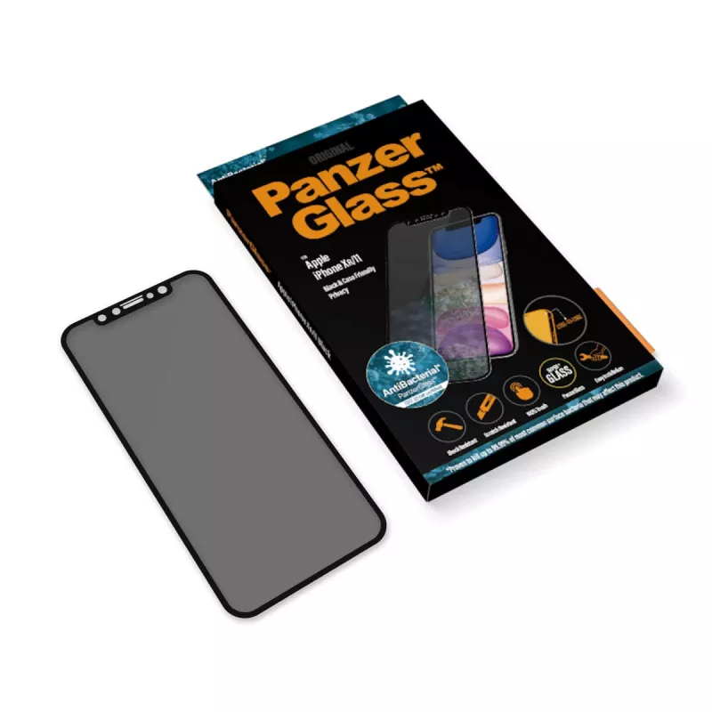 PanzerGlass ® Privatumo ekrano apsauga iPhone 11 | XR | Nuo krašto iki krašto