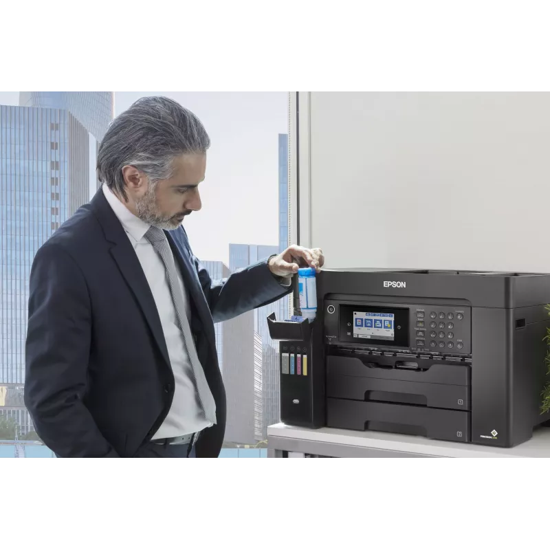 Daugiafunkcis įrenginys Epson EcoTank L15160 rašalinis spalvotas, A3+, 32 ppm, 4800x1200 DPI, Wi‑Fi, Ethernet