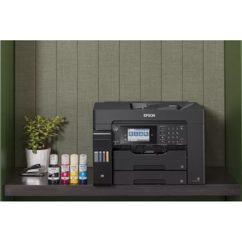 Daugiafunkcinis spausdintuvas Epson EcoTank L15150 — spalvotas rašalinis, A3+ (4800x2400 DPI), Wi‑Fi, Ethernet