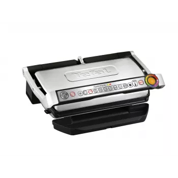 Kontaktinė kepsninė Tefal GC724D stalo keptuvė, metalinė / juoda, 440×340×172 mm, 7 kg