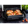 Kontaktinė kepsninė Tefal GC724D stalo keptuvė, metalinė / juoda, 440×340×172 mm, 7 kg