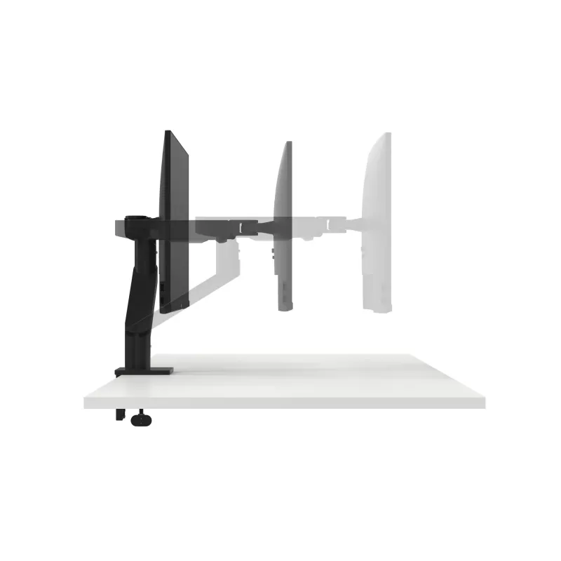 DELL Vieno monitoriaus laikiklis - MSA20, 10 kg, 48.3 cm (19 colių), 96.5 cm (38 colių), Aukščio reguliavimas, Juoda
