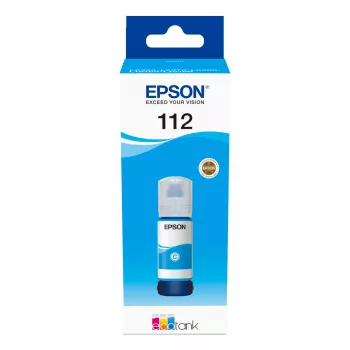 Epson 112 EcoTank Pigmentinis rašalo buteliukas, žydra spalva