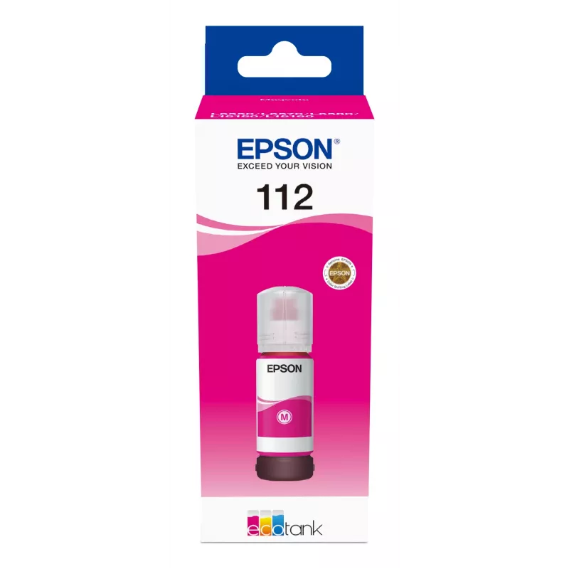Rašalo buteliukas Epson 112 EcoTank Pigment Magenta