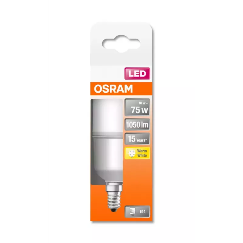 LED lemputė Osram STAR 10 W E14 Šiltai balta 2700 K 1050 lm