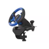 GENESIS Seaborg 350 Juoda, Blue USB vairas + pedalai Nintendo Switch, PC, PlayStation 4, Playstation 3, Xbox 360, Xbox One, Xbox Series S, Xbox Series X