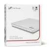 HITACHI-LG DATA STORAGE plonas nešiojamasis DVD įrašytuvas - Gp60nw60 - USB 2.0 - baltas