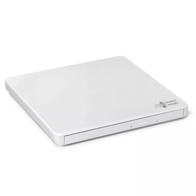 HITACHI-LG DATA STORAGE plonas nešiojamasis DVD įrašytuvas - Gp60nw60 - USB 2.0 - baltas