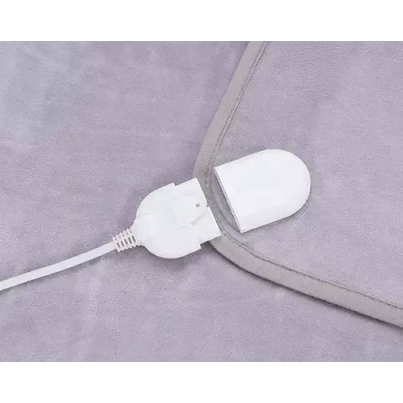 Elektrinė lovos šildymo antklodė Adler AD 7426, flisas, 160×150 mm, 60 W, 4 šilumos lygiai, 2 asmenims, nuimamas laidas