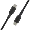 BELKIN USB-C į USB-C laidas pintas 1m juodas