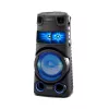 Sony MHC-V73D galingas Bluetooth® vakarėlių garsiakalbis su visakrypčiu vakarėlio garsu ir šviesa