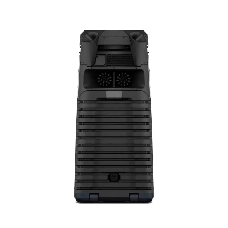 Sony MHC-V73D galingas Bluetooth® vakarėlių garsiakalbis su visakrypčiu vakarėlio garsu ir šviesa