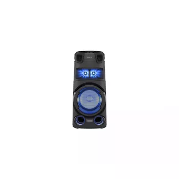 Sony MHC-V73D galingas Bluetooth® vakarėlių garsiakalbis su visakrypčiu vakarėlio garsu ir šviesa