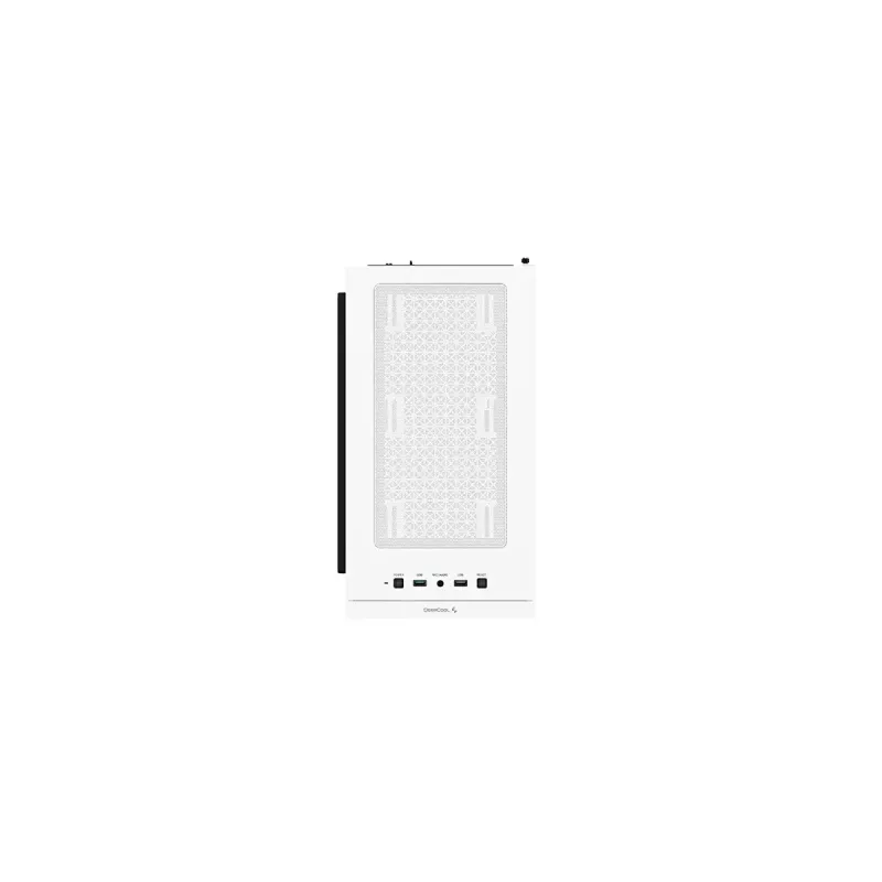 PC korpusas DeepCool MACUBE 110 WH Midi bokštas — baltas, grūdintas stiklas, microATX, iki 320 mm GPU, 165 mm CPU aušintuvas, 2x3,5 colio + 2x2,5 colio vietos