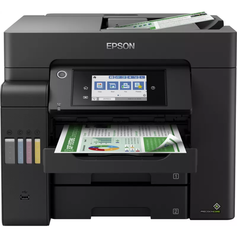 Daugiafunkcis įrenginys Epson EcoTank L6550 rašalinis spalvotas spausdinimas, 4800x2400 DPI, A4, Wi‑Fi, Ethernet